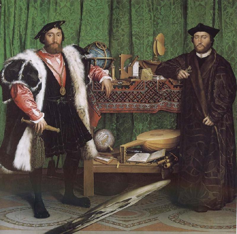 Hans Holbein Diplomats France oil painting art